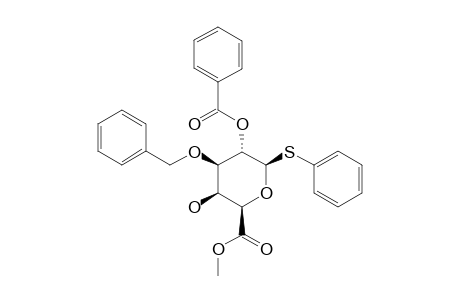 METHYL-(PHENYL-2-O-BENZOYL-3-O-BENZYL-1-THIO-BETA-D-GALACTOPYRANOSID)-URONATE