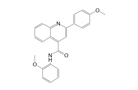 N-(2-methoxyphenyl)-2-(4-methoxyphenyl)-4-quinolinecarboxamide