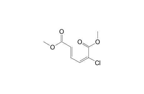 Dimethyl 2-chloro-2,4-hexanedioate