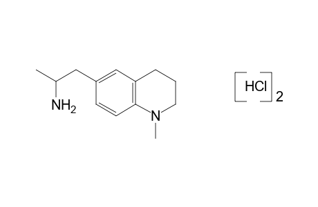 6-(2-aminopropyl)-1-methyl-1,2,3,4-tetrahydroquinoline, dihydrochloride