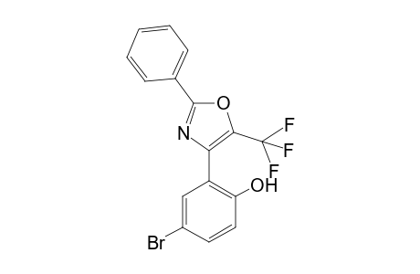 4-Bromo-2-(2-phenyl-5-(trifluoromethyl)oxazol-4-yl)phenol