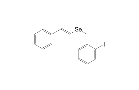 (E)-(2-Iodobenzyl)(styryl)selane