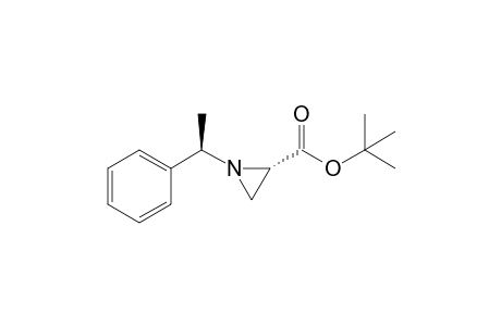t-Butyl (2S,1'R)-1-(1'-phenylethyl)aziridine-2-carboxylate
