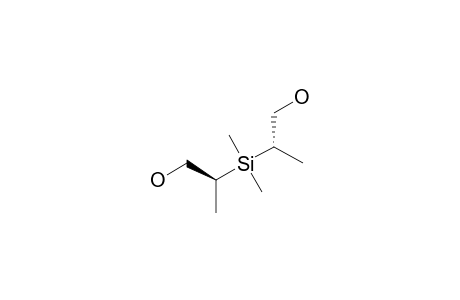 DL-2,3,3,4-TETRAMETHYL-1,5-DIHYDROXY-3-SILAPENTANE