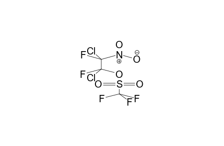 2-NITRO-1,2-DICHLORODIFLUOROETHYLTRIFLUOROMETHANSULPHONATE