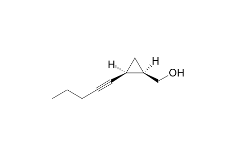 ((1R*,2S*)-2-Pent-1-ynylcyclopropyl)methanol