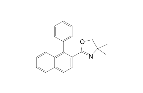 4,4-Dimethyl-2-(1-phenyl-2-naphthalenyl)-5H-oxazole