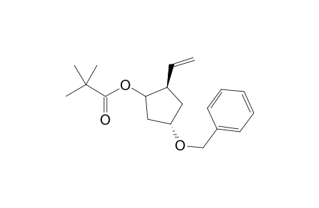 Propanoic acid,2,2-dimethyl-2-ethenyl-4-(phenylmethoxy)cyclopentyl ester (1.alpha.,2.beta.,4.alpha.)-