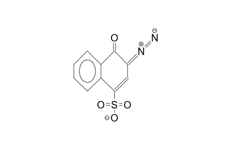 1,2-Naphthoquinone-4-sulfonate 2-diazide anion