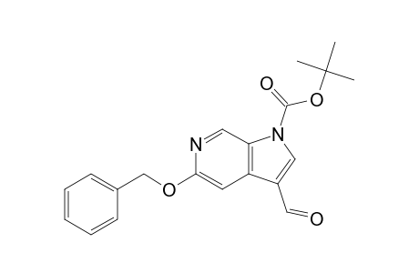 5-BENZYLOXY-1-tert-BUTOXYCARBONYL-3-FORMAL-1H-PYRROLO-[2,3-C]-PYRIDINE