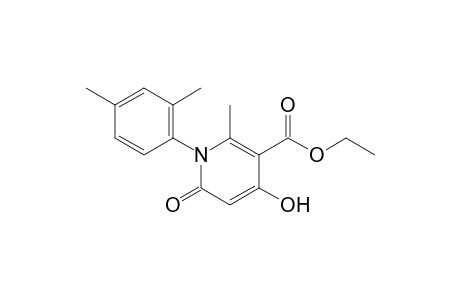 3-Pyridinecarboxylic acid, 1-(2,4-dimethylphenyl)-1,6-dihydro-4-hydroxy-2-methyl-6-oxo-, ethyl ester