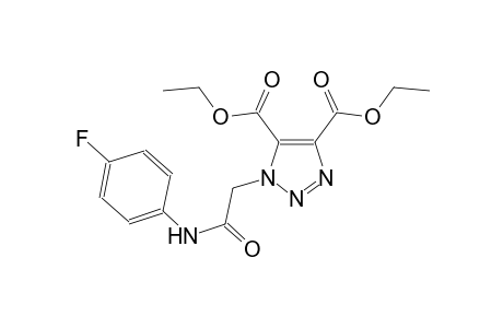 diethyl 1-[2-(4-fluoroanilino)-2-oxoethyl]-1H-1,2,3-triazole-4,5-dicarboxylate