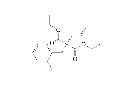 2-Allyl-2-(2-iodobenzyl)malonic acid diethyl ester