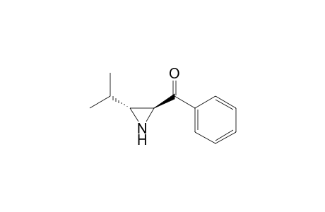 phenyl-[(2S,3R)-3-propan-2-yl-2-aziridinyl]methanone