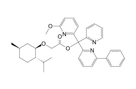 (6-Methoxypyridin-2-yl)(6-phenylpyridin-2-yl)pyridin-2-ylmethyl [(1R,2S,5R)-2-isopropyl-5-methylcyclohexyloxy]acetate
