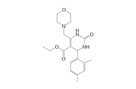 ethyl 4-(2,4-dimethylphenyl)-6-(4-morpholinylmethyl)-2-oxo-1,2,3,4-tetrahydro-5-pyrimidinecarboxylate