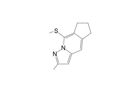 8-Methylthio-2-methylcyclopenta[d]pyrazolo[1,5-a]pyridine