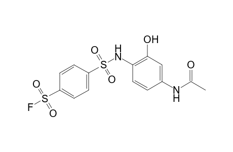4'-[p-(fluorosulfonyl)benzenesulfonamido]-3'-hydroxyacetanilide