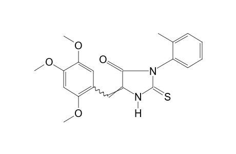 2-THIO-3-o-TOLYL-5-(2,4,5-TRIMETHOXYBENZYLIDENE)HYDANTOIN