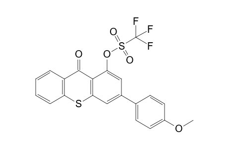 3-(4-Methoxyphenyl)-9-oxo-9H-thioxanthen-1-yltrifluoromethanesulfonate