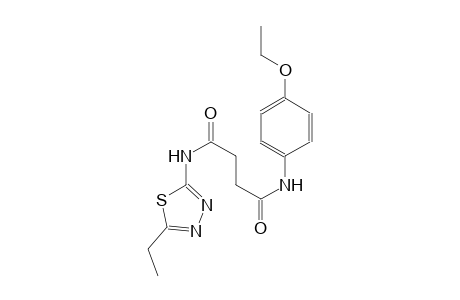 N~1~-(4-ethoxyphenyl)-N~4~-(5-ethyl-1,3,4-thiadiazol-2-yl)succinamide