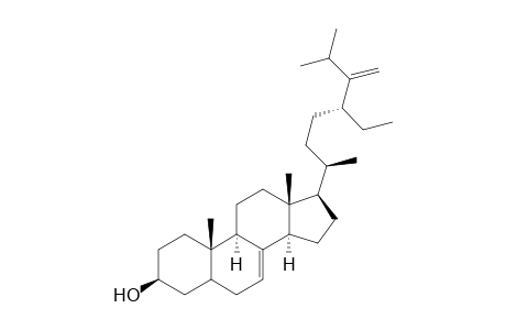 27-Norstigmasta-7,25-dien-3-ol, 25-(1-methylethyl)-, (3beta,5alpha)-