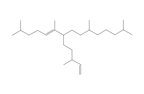 (E)-2,6,10,14-tetramethyl-7-(3-methylpent-4-en-1-yl)pentadec-5-ene