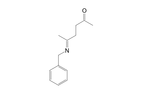 5-BENZYLIMINO-HEXAN-2-ONE