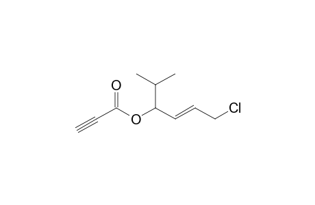 1'-Isopropyl-4'-chloro-2'-(E)-Butenyl 2-propynoate