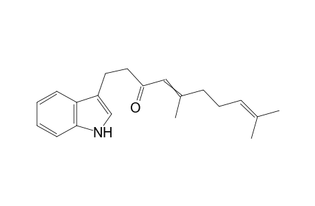 1-(1H-Indol-3-yl)-5,9-dimethyldeca-4,8-dien-3-one