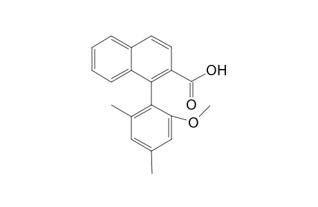 (P,1"S)-1-(2'-Methoxy-4',6'-dimethylphenyl)-2-naphthoic acid