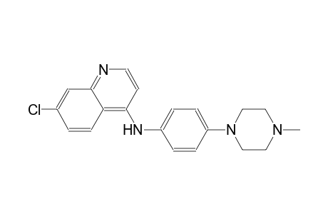 4-quinolinamine, 7-chloro-N-[4-(4-methyl-1-piperazinyl)phenyl]-