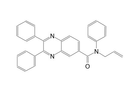 6-quinoxalinecarboxamide, N,2,3-triphenyl-N-(2-propenyl)-