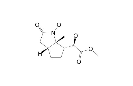 REL-[(3AS,6S,6AS)-N-HYDROXY-6A-METHYLPENTAHYDROCYCLOPENTA-[B]-PYRROL-2-ON-6-YL]-(2R)-2-HYDROXY-ACETIC-ACID-METHYLESTER