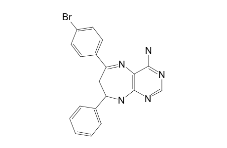 6-AMINO-4-(4-BROMOPHENYL)-2-PHENYL-2,3-DIHYDRO-(1H)-PYRIMIDO-[4,5-B]-[1,4]-DIAZEPINE