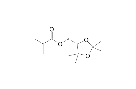 [(4S)-2,2,5,5-tetramethyl-1,3-dioxolan-4-yl]methyl 2-methylpropanoate
