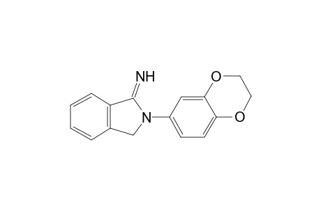 2-(2,3-Dihydro-1,4-benzodioxin-6-yl)-1-isoindolinimine