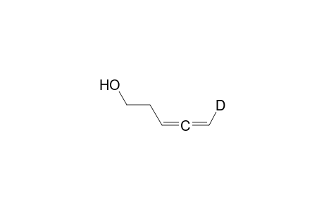 5-Hydroxy-1-deutero-1,2-pentadiene