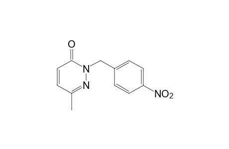6-methyl-2-(p-nitrobenzyl)-3(2H)-pyridazinone