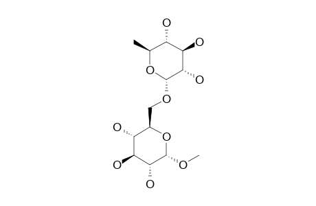 METHYL-6-O-(6-DEOXY-ALPHA-D-GLUCO-PYRANOSYL)-ALPHA-D-GLUCOPYRANOSIDE