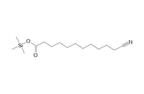 Undecanoic acid, 11-cyano-, trimethylsilyl ester