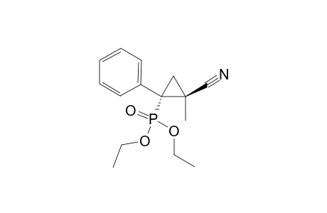 DIETHYL-1-PHENYL-2-TRANS-CYANO-2-CIS-METHYLCYCLOPROPYL-R-1-PHOSPHONATE