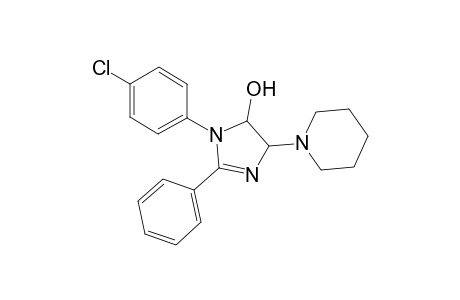 1-(4-Chlorophenyl)-2-phenyl-4-(1-piperidinyl)-4,5-dihydro-1H-imidazol-5-ol