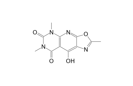 9-hydroxy-2,5,7-trimethyl[1,3]oxazolo[4',5':5,6]pyrido[2,3-d]pyrimidine-6,8(5H,7H)-dione