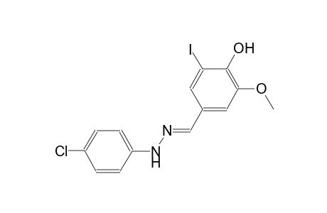 4-hydroxy-3-iodo-5-methoxybenzaldehyde (4-chlorophenyl)hydrazone