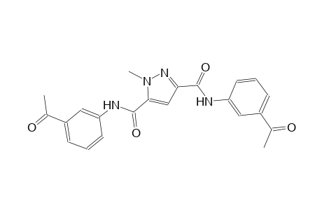 1H-pyrazole-3,5-dicarboxamide, N~3~,N~5~-bis(3-acetylphenyl)-1-methyl-