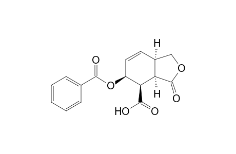4-Isobenzofurancarboxylic acid, 5-(benzoyloxy)-1,3,3a,4,5,7a-hexahydro-3-oxo-, (3a.alpha.,4.beta.,5.beta.,7a.alpha.)-(.+-.)-