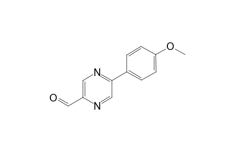 5-(4-Methoxyphenyl)pyrazine-2-carbaldehyde