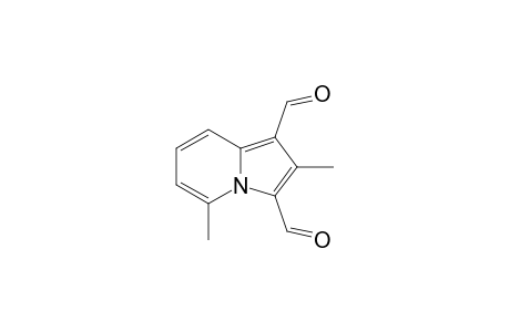 2,5-Dimethylindolizine-1,3-dicarboxaldehyde