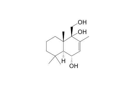 (1S,4R,4aS,8aS)-3,4a,8,8-tetramethyl-4-methylol-5,6,7,8a-tetrahydro-1H-naphthalene-1,4-diol